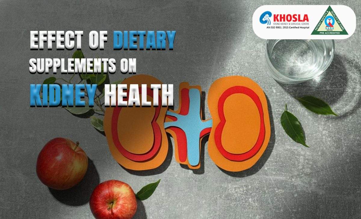 Effect of dietary supplements on kidney health