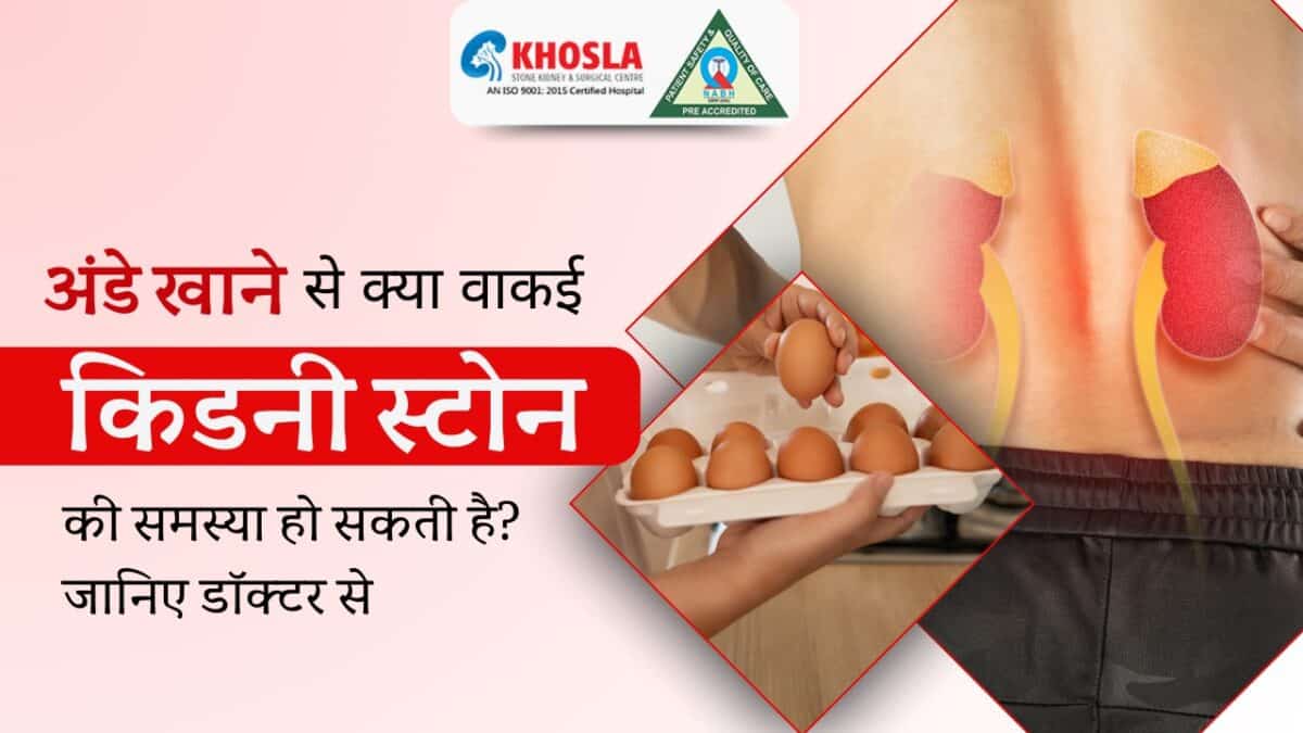 a tray of eggs and an illustration of kidneys on a person’s back